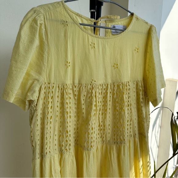 ASOS Trapeze Dress with eyelet details - Picture 5 of 8